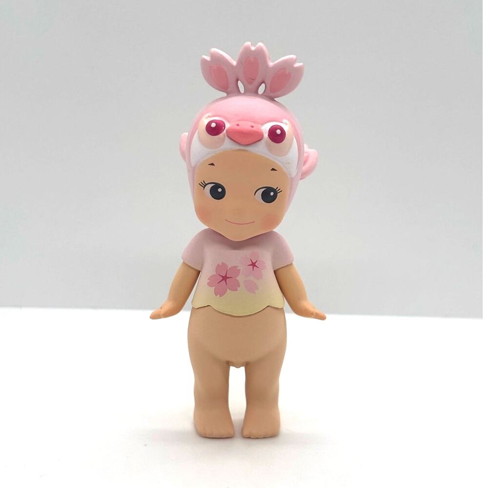 New Unbranded Kewpie/Angel Collectible Mini Figure, Cherry Peacock, Open Box